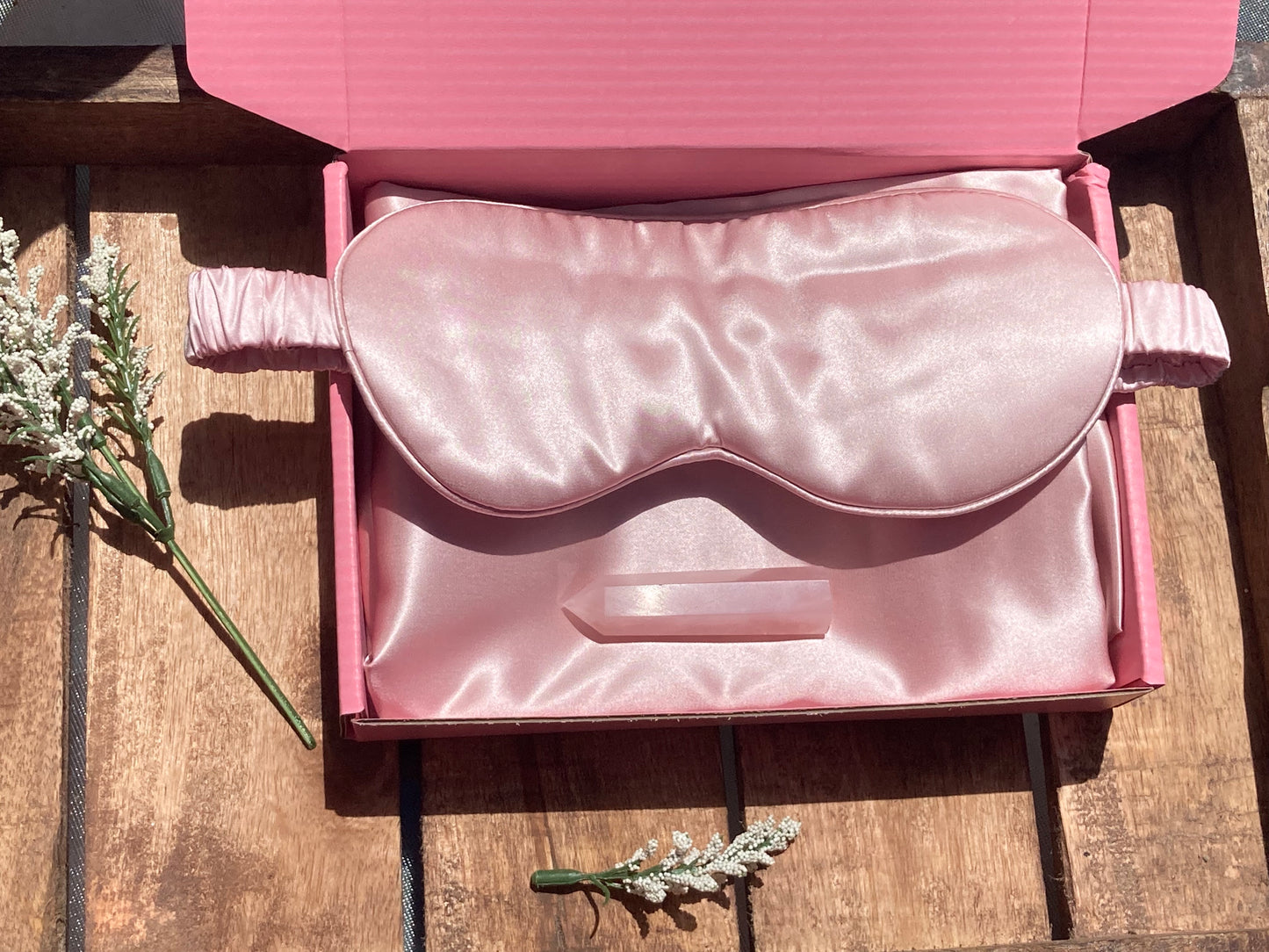 100% Mulberry Silk Gift Box - Pink