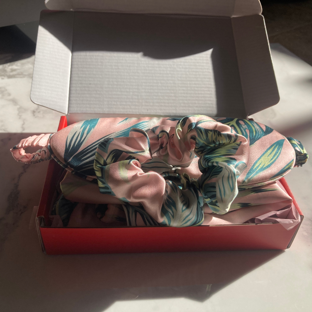 100% Mulberry Silk Gift Set - Tropical
