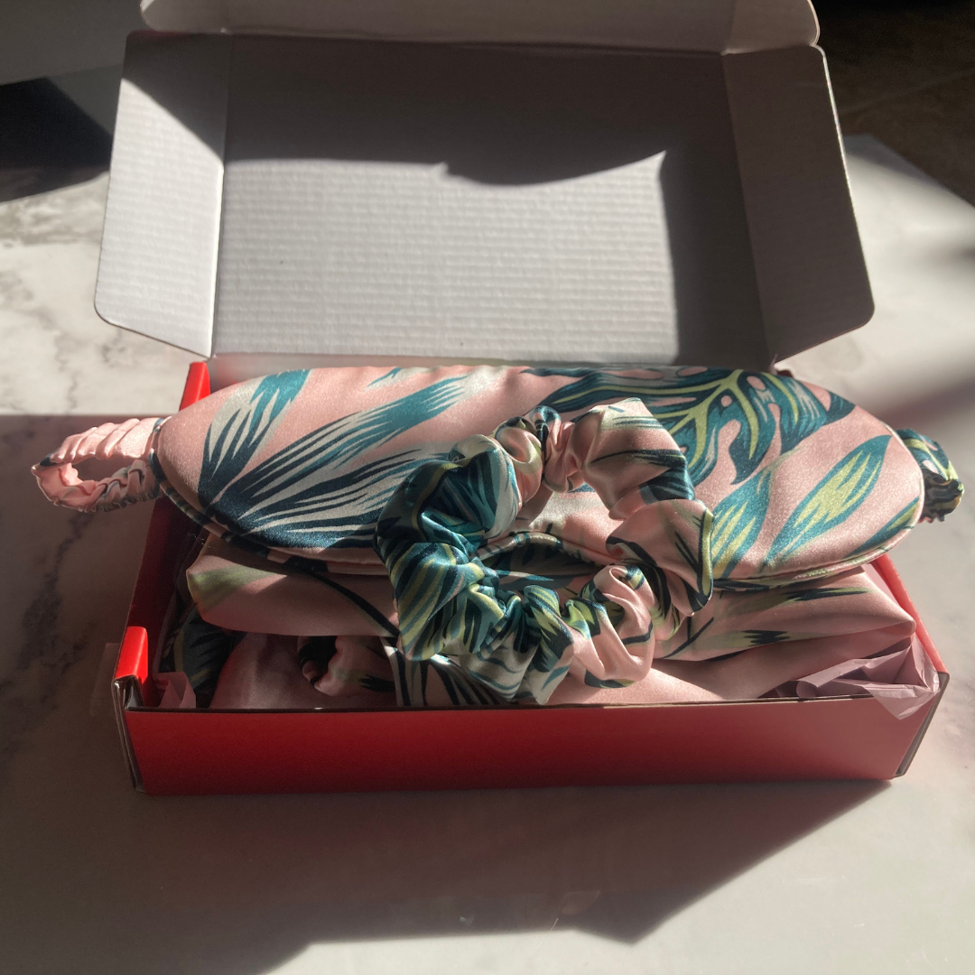 100% Mulberry Silk Gift Set - Tropical