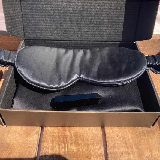 100% Mulberry Silk Gift Box - Black